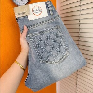 Hermes Blue men’s Jeans